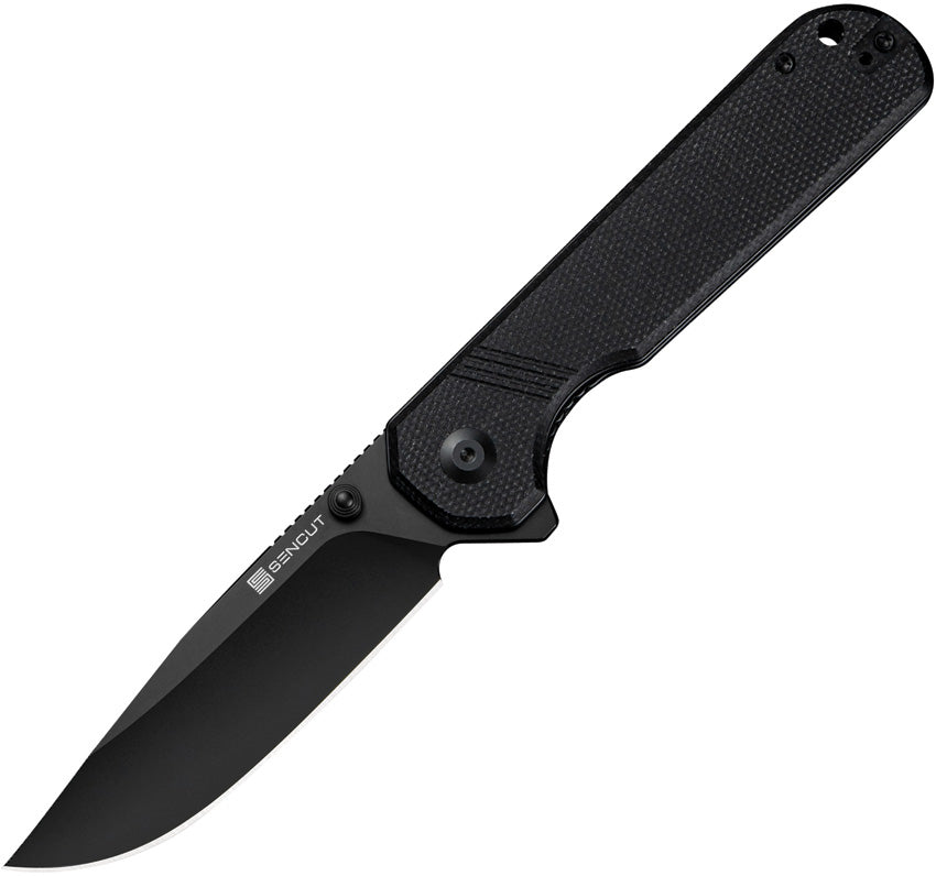 S240953 Sencut Aetheris Linerlock Blk Mic
