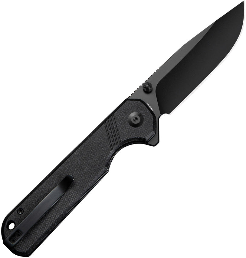 S240953 Sencut Aetheris Linerlock Blk Mic