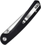 S250072 Sencut Skelfin Button Lock Black