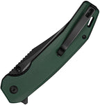 S250381 Sencut Vornix Linerlock Green G10