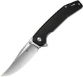 S250382 Sencut Vornix Linerlock Black Micarta