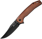S250383 Sencut Vornix Linerlock Wood