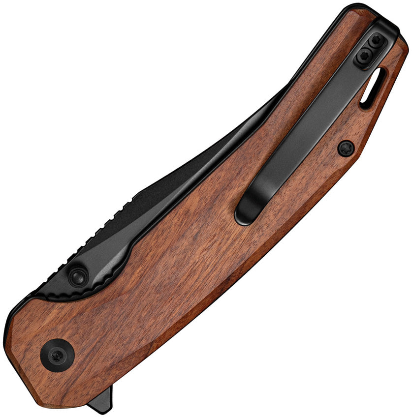 S250383 Sencut Vornix Linerlock Wood