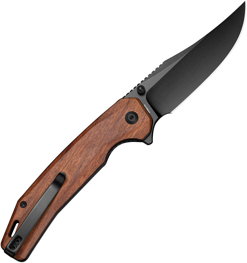 S250383 Sencut Vornix Linerlock Wood