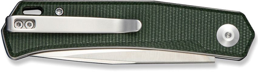 S250892 SENCUT Braxx Slip Joint Grn Mic