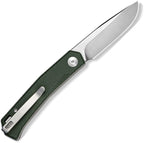 S250892 SENCUT Braxx Slip Joint Grn Mic