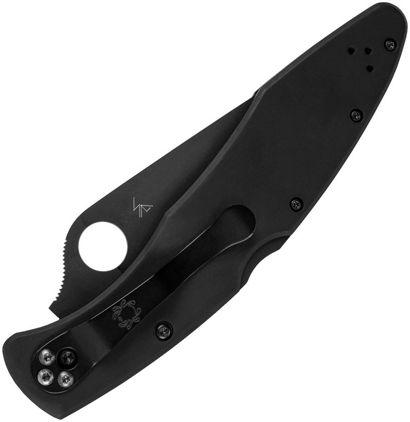 SC07BKP Spyderco Police Model Lockback Black