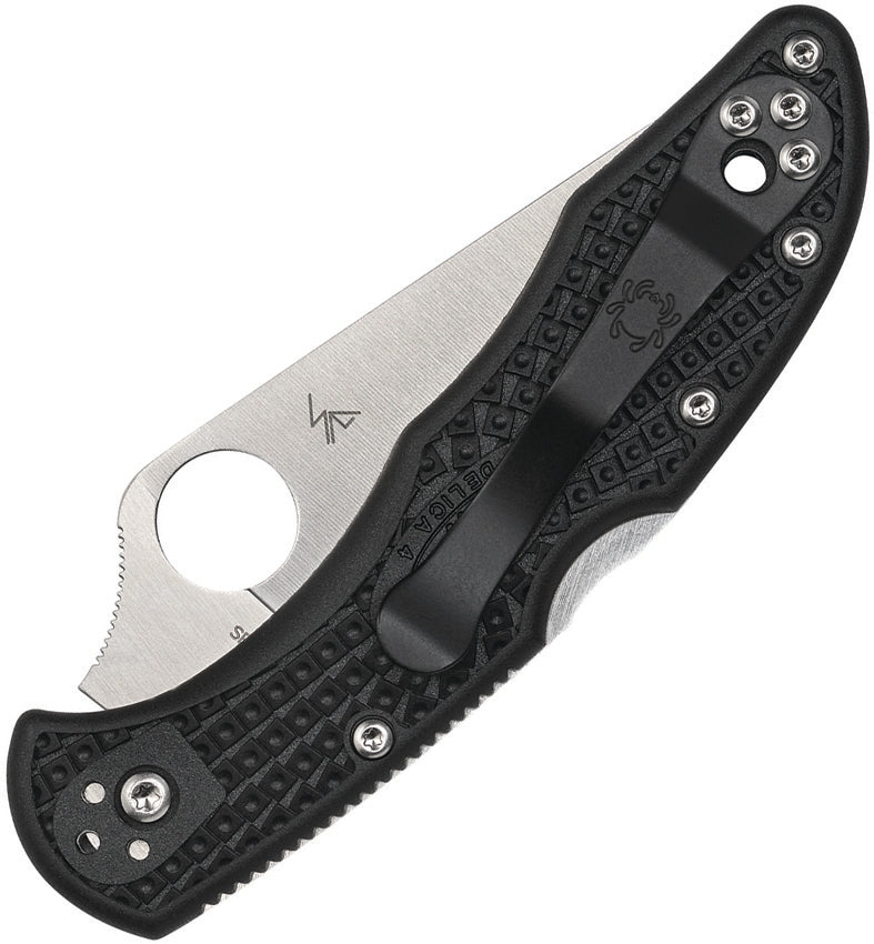 SC11FPSBKRD Delica 4 Lockback Red Line