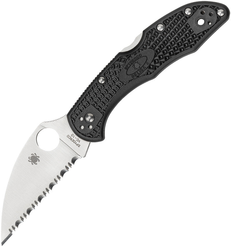SC11FSWCBK Delica Wharncliffe vroubkovaná