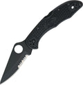 SC11PSBBK Spyderco Delica 4 Lockback Black