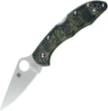 SC11ZFPGR Spyderco Delica 4 Lockback Zombie