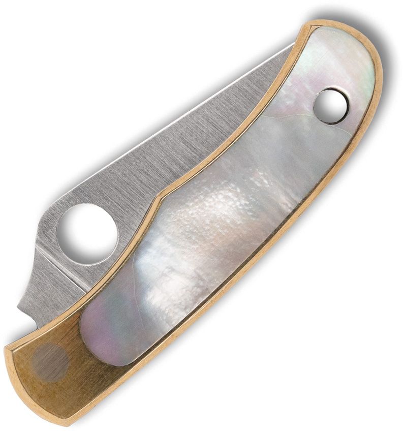 SC133AP Spyderco Bug Slip Joint Abalone