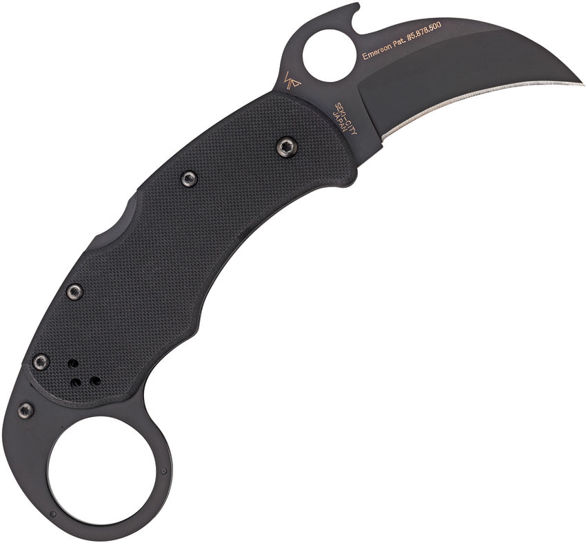 SC170GBBKP Karahawk Lockback G10
