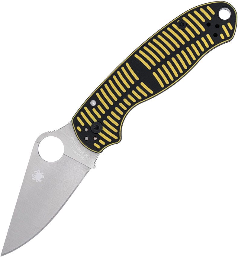 SC223GBKYLMCP Spyderco Para 3 Salt Yel/Blk MagnaCut