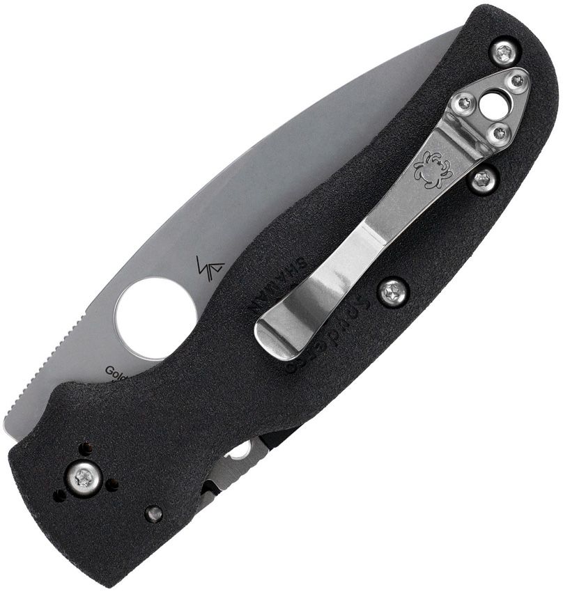 SC229SBK Spyderco Shaman Lightwt Compres Lock