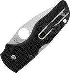 SC230SBK Spyderco Lil' Native Lockback Satin Ser