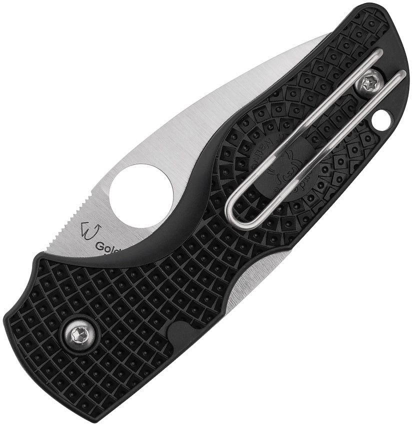 SC230SBK Spyderco Lil' Native Lockback Satin Ser