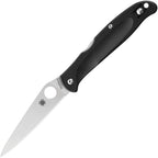 SC259PBK: Spyderco Charisma lockback, black FRN handle, 3" satin CTS-BD1 blade