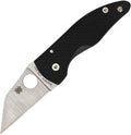 Spyderco MicroJimbo Compression Lock folding knife Sprint Run with satin CPM S90V blade and carbon fiber handle (SC264CFP)
