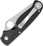 SC275GP Spyderco ButtonUp Button Lock Blk G10