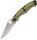 SC36GBKYLMCP2 Spyderco Military 2 Salt Compr Lock Ylw