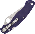 SC36GPDBL2 Military 2 Linerlock Dark Blue