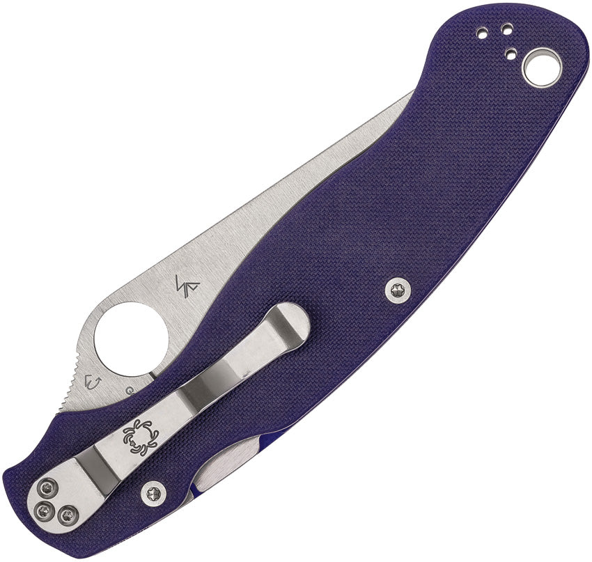 SC36GPDBL2 Military 2 Linerlock Dark Blue