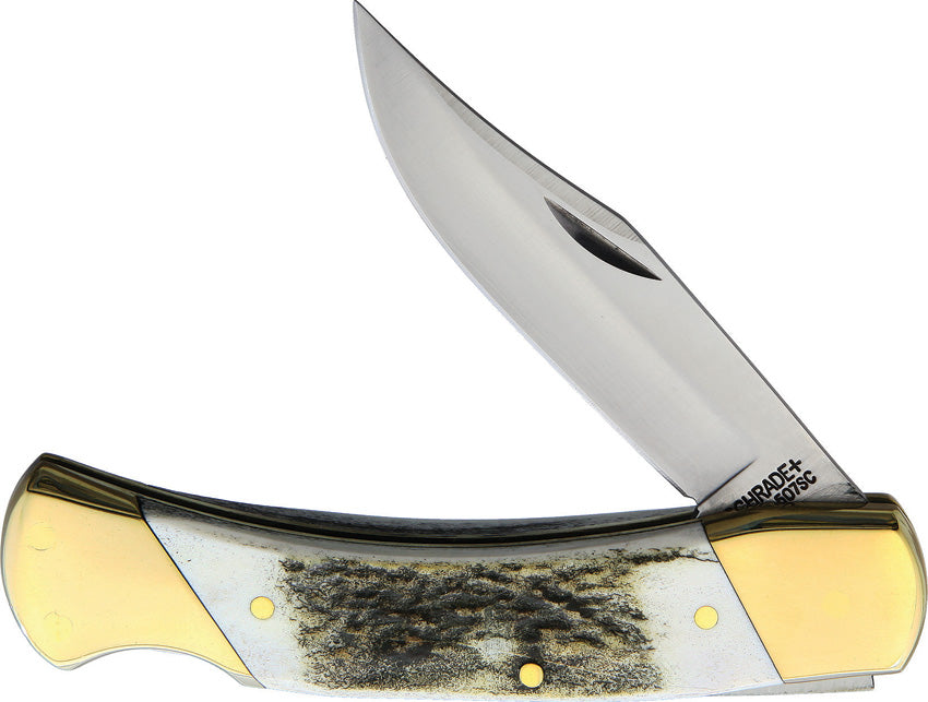 SCH07 Schrade Stag Lockback