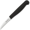 SCK09PBK: Spyderco Mini Paring Knife, black polypropylene handle, 2.13" satin MBS26 blade