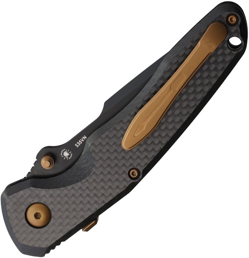 SFBL14BKCF Spartan Blades Soter Racelock CF