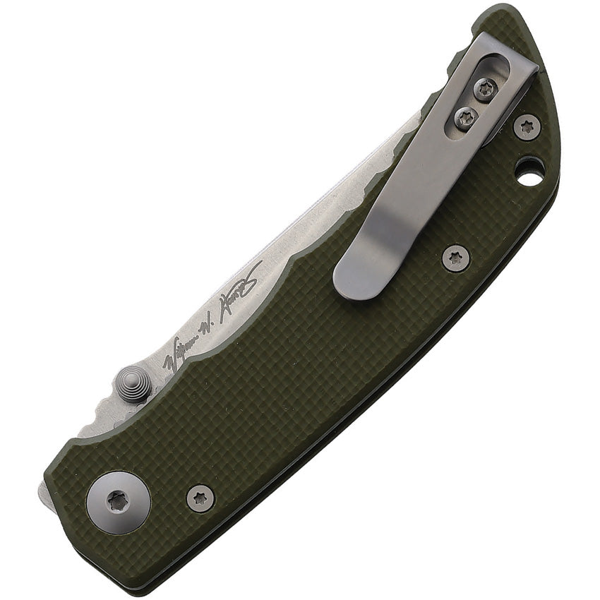 SFBL7GR Talos Linerlock Green G10