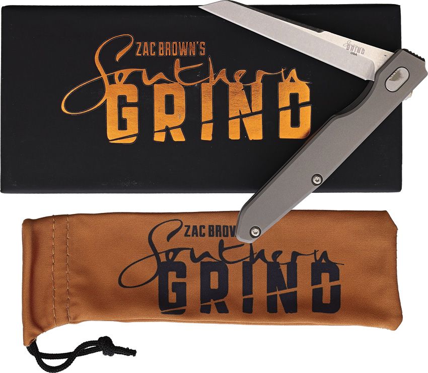 SG21641 Southern Grind Quill Framelock Satin