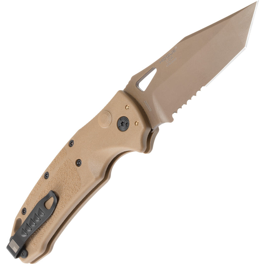 SIG36323 Auto K320A Button Lock Tan