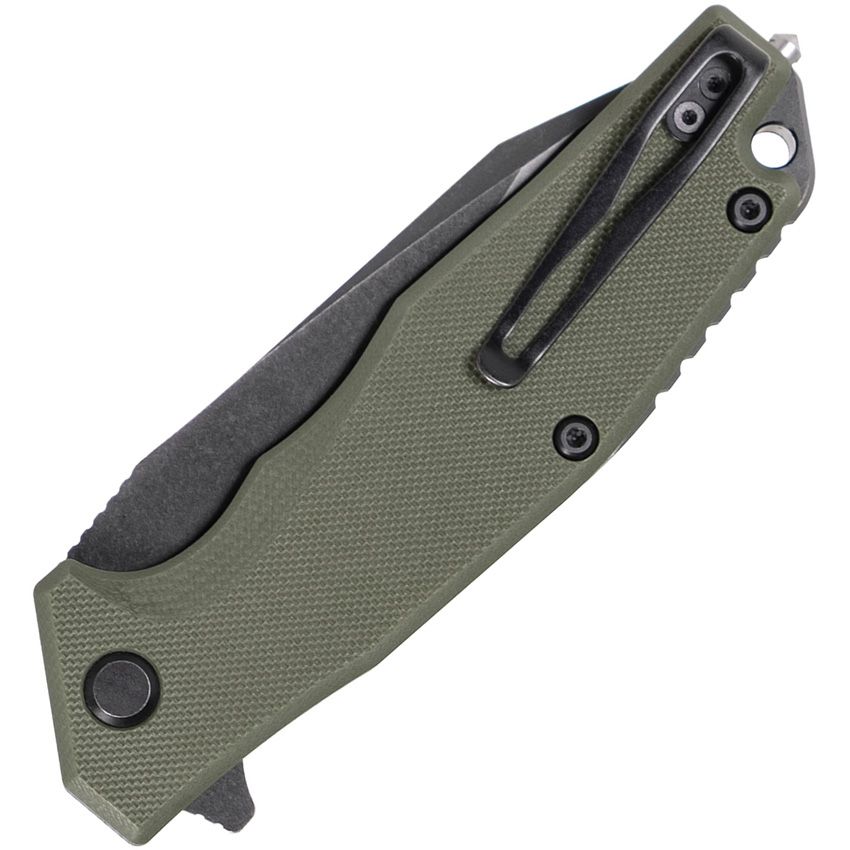 SMGF1033S Steel Will Warbot Linerlock OD