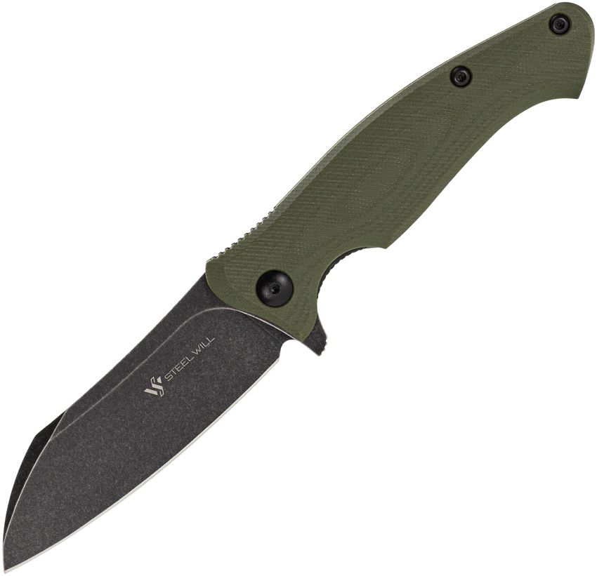 SMGF2433 Steel Will  Nutcracker F24 Linerlock Green