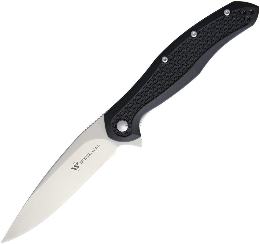 SMGF4511 Steel Will Intrigue Linerlock Black