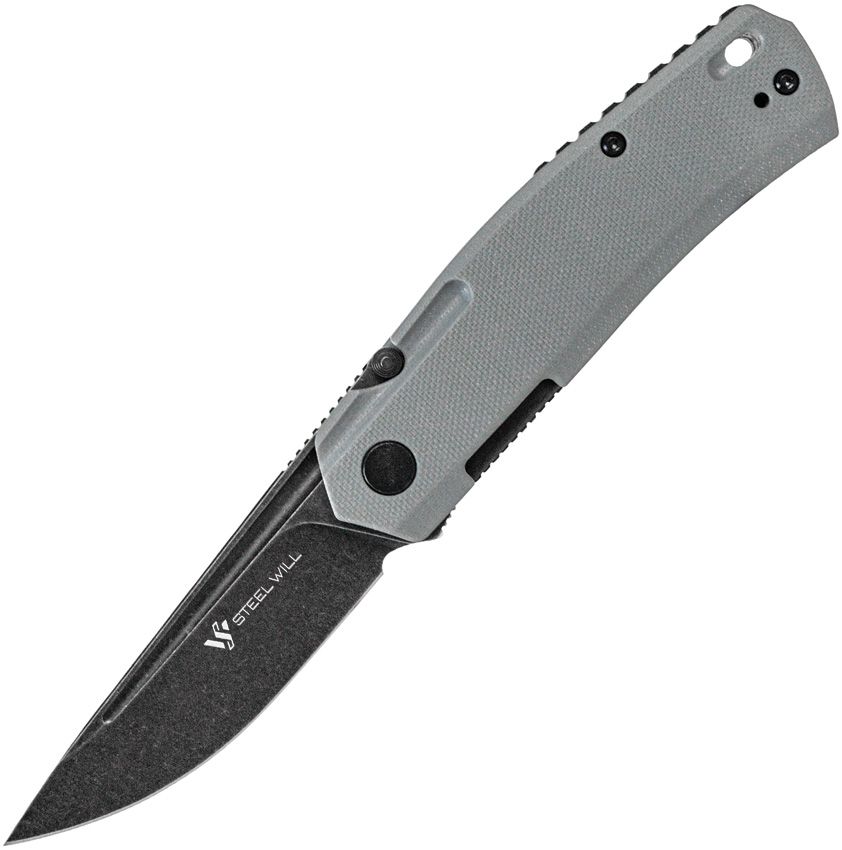 SMGF7128 Steel Will Fjord F71 Linerlock Gray