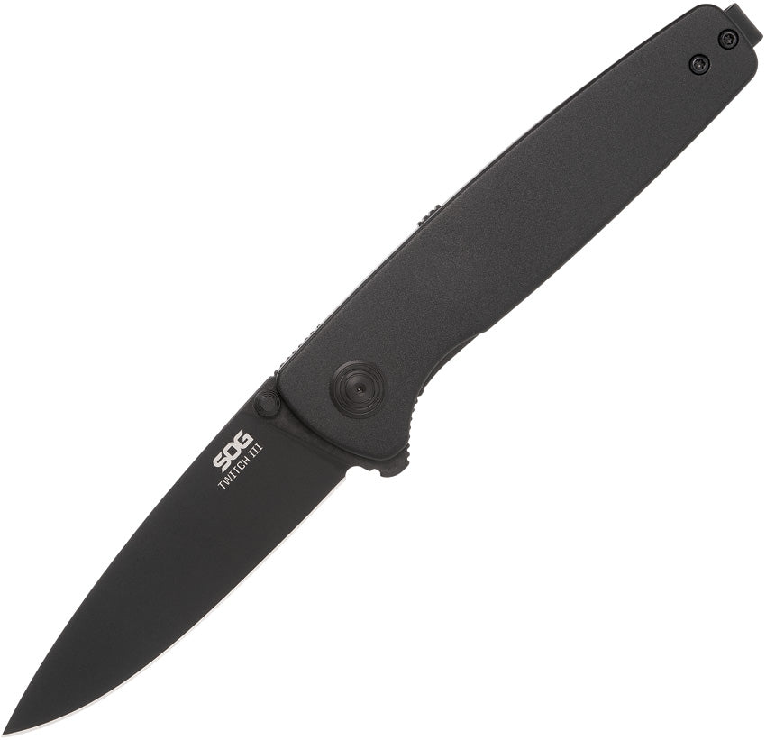 SOG11150143 SOG Twitch III Linerlock Black