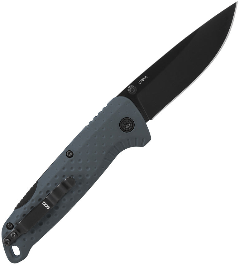 SOG13110643 SOG Adventurer Lockback Gray/Blk