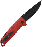 SOG13110743 SOG Adventurer Lockback Red/Blk