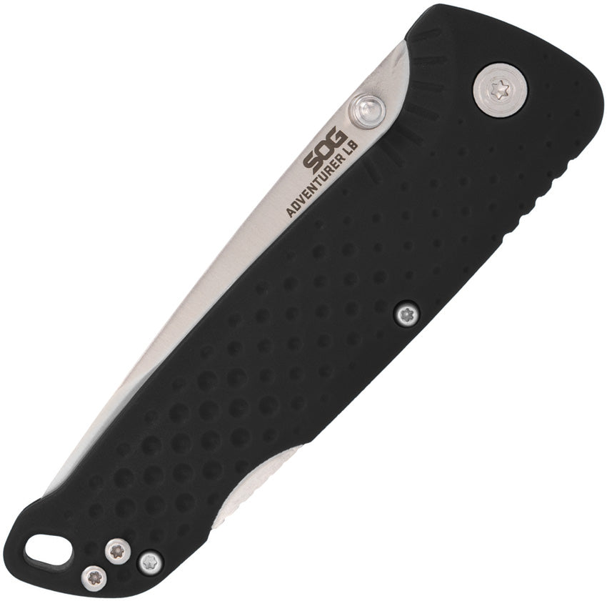 SOG13110843 SOG Adventurer Lockback Blk/Satin