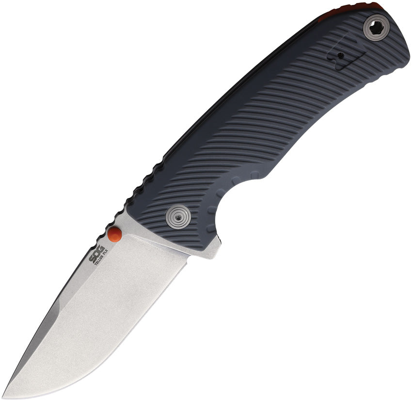 SOG14060243 SOG Tellus FLK Framelock Wolf Gray