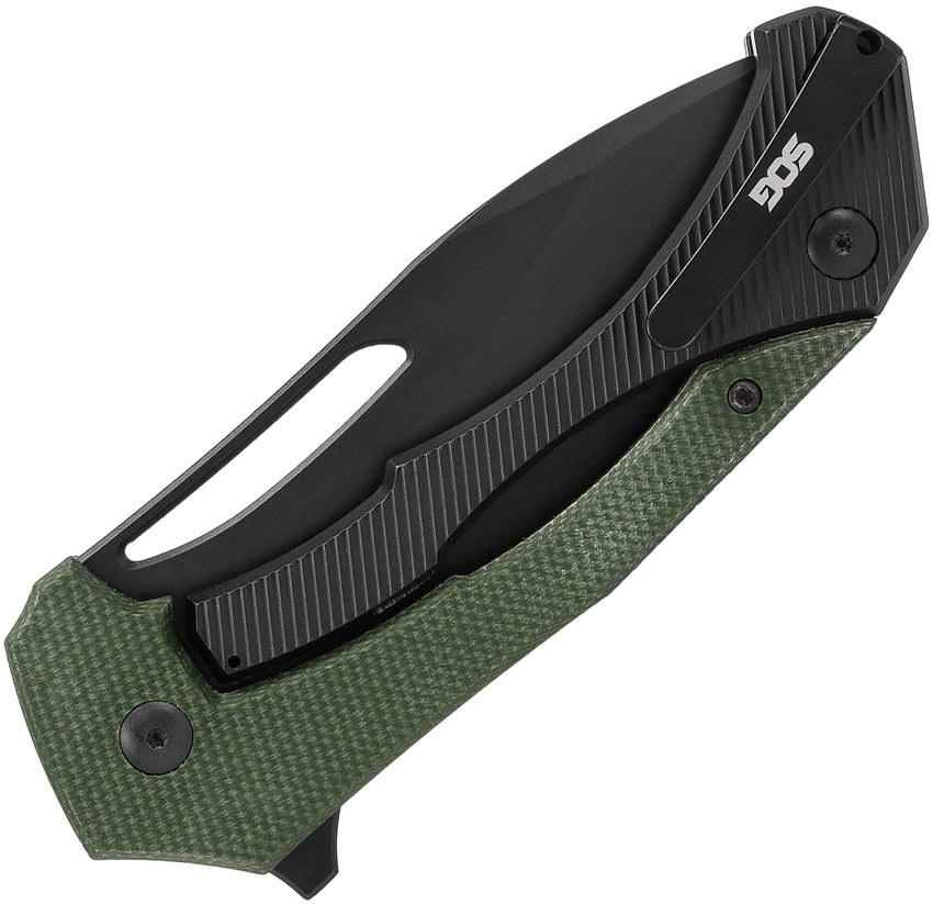 SOG14240257 SOG Bulwark Framelock OD Mic