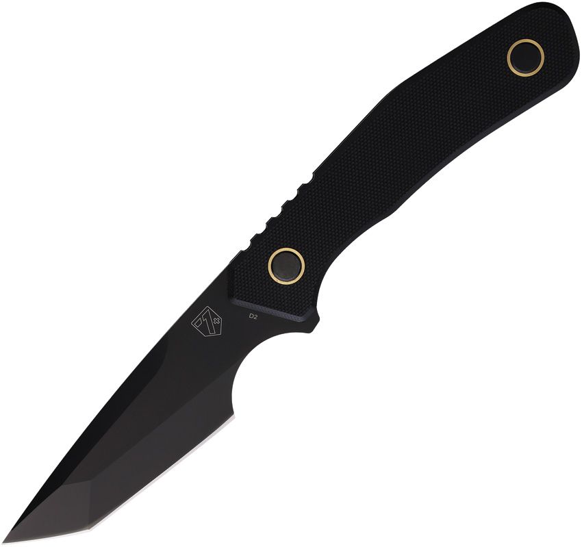 SPL240502BK Se7en Plus Strider Fixed Blade Black