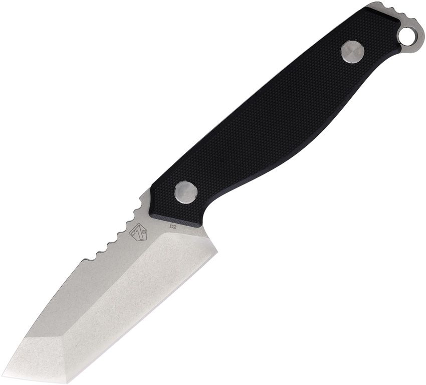 SPL240503BKS Se7en Plus Raptor Fixed Blade SWBlack