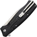 SRM221XGB SRM Knives 221X Button Lock Black