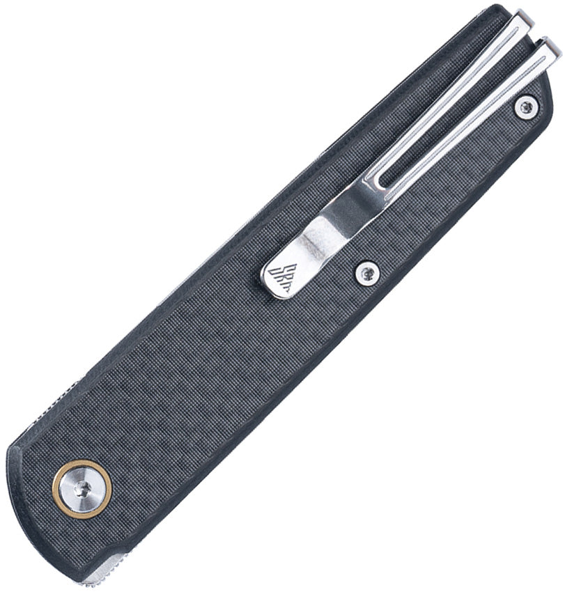 SRM408LKB Qrick Linerlock Blk G10/CF