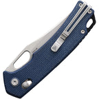 SRM9203ME SRM Knives 9203 Ambi Lock Blue Micarta