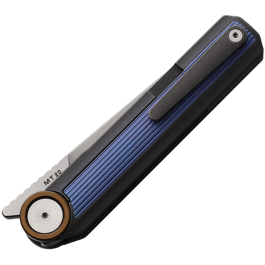 STEMT20BLU NOC MT20 Framelock Blue