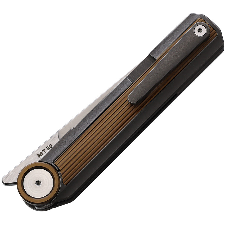 STEMT20YLW NOC MT20 Framelock Brz